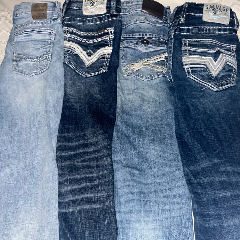 Salvage jeans 110 doubled bucks 90 doubled original price and  400